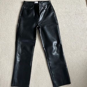 Aritzia Wilfred Melina pants . Size 6, Black